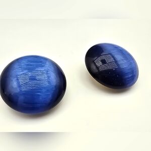 Vintage Ombre Clip On Earrings